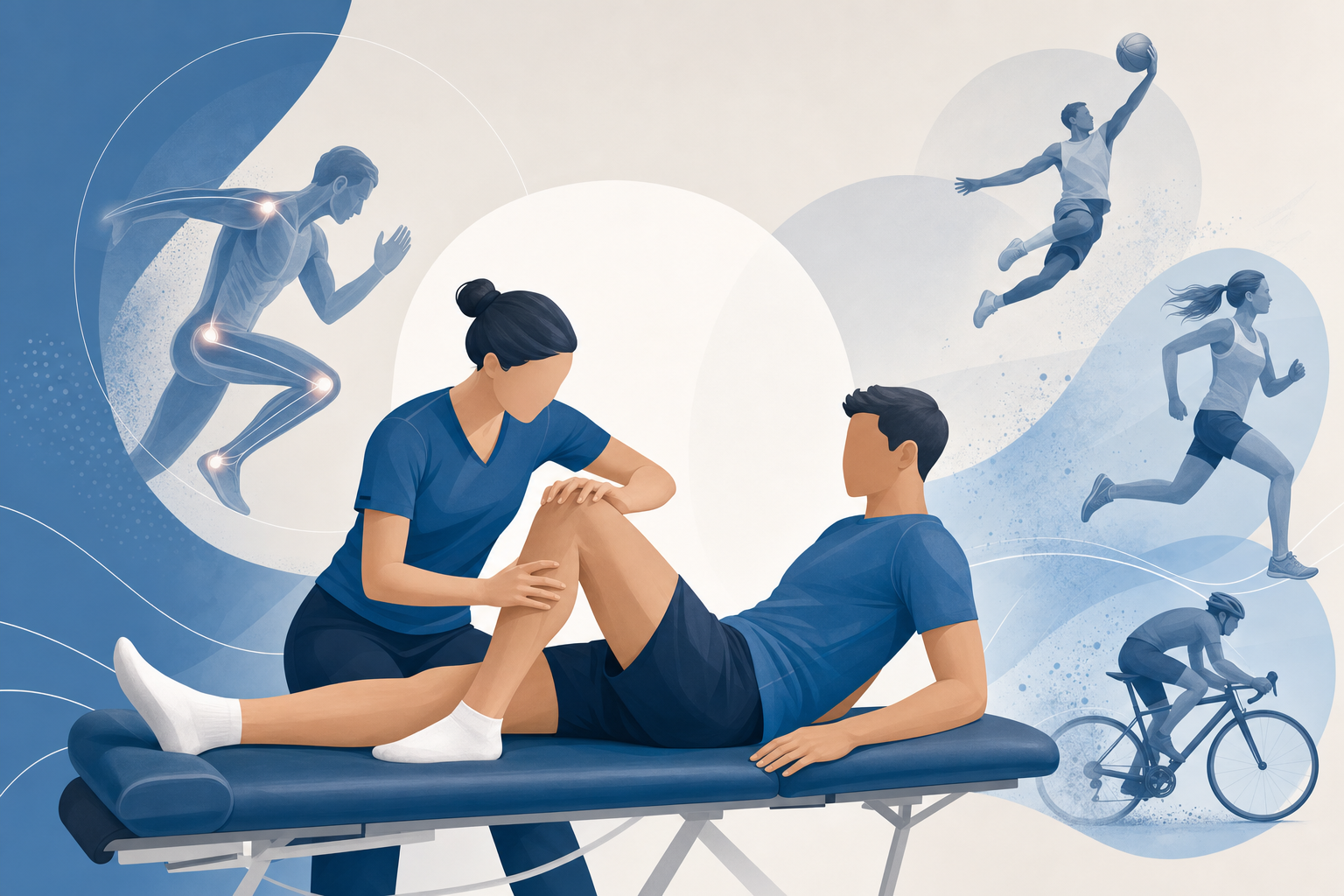 Sports Injuries illustration